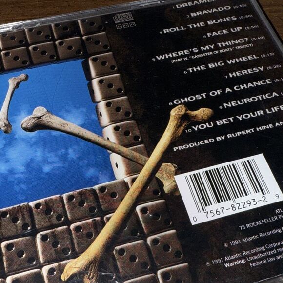 Roll the Bones by Rush (CD, 1991) - Picture 3 of 3